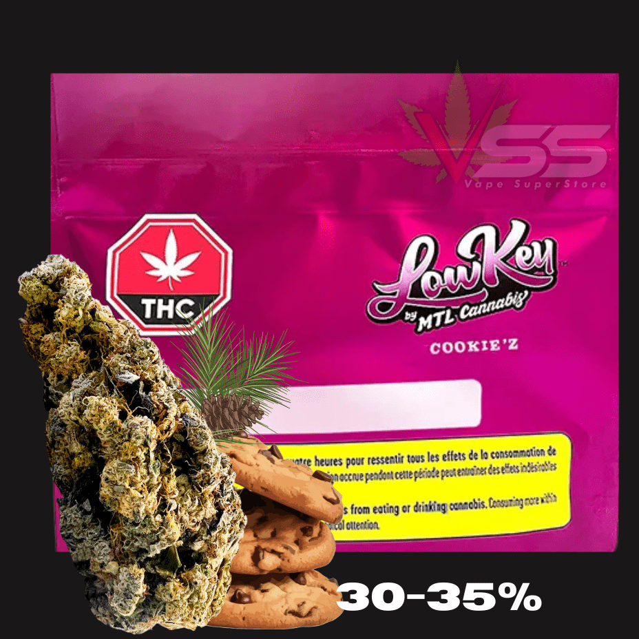 Lowkey by MTL Cannabis Cookie'z Sativa Flower-7g 7g Morden Vape SuperStore and Cannabis Manitoba Canada
