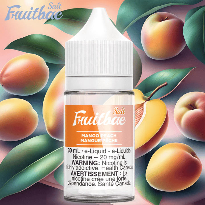 Mango Peach Salt by Fruitbae E-Liquid Morden Vape SuperStore and Cannabis Manitoba Canada