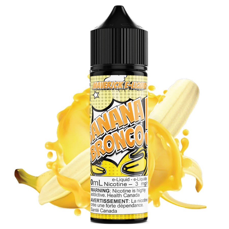 Maverick E-Liquid E-Liquid 60ml / 3mg Banana Bronco by Maverick-60mL-Morden Vape SuperStore & Cannabis MB, Canada