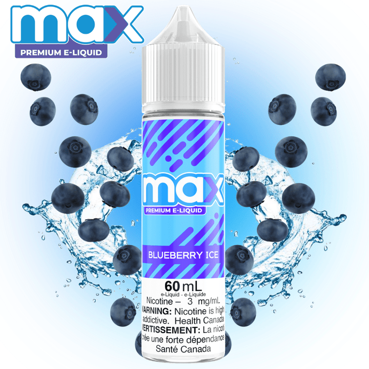 Max E-Liquid - Blueberry Ice 3mg Morden Vape SuperStore and Cannabis Manitoba Canada