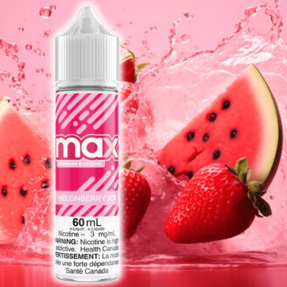 Max E-Liquid - Melonberry Ice Morden Vape SuperStore and Cannabis Manitoba Canada