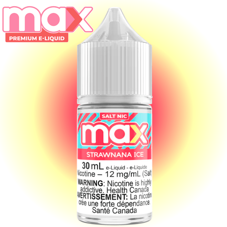 Max E-Liquid - Strawnana Ice 30mL / 12mg Morden Vape SuperStore and Cannabis Manitoba Canada
