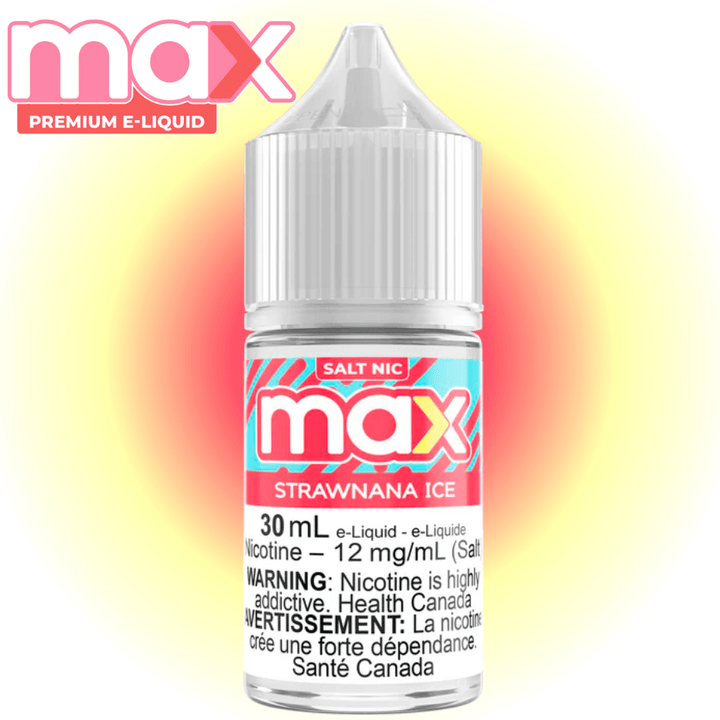 Max E-Liquid - Strawnana Ice 30mL / 12mg Morden Vape SuperStore and Cannabis Manitoba Canada