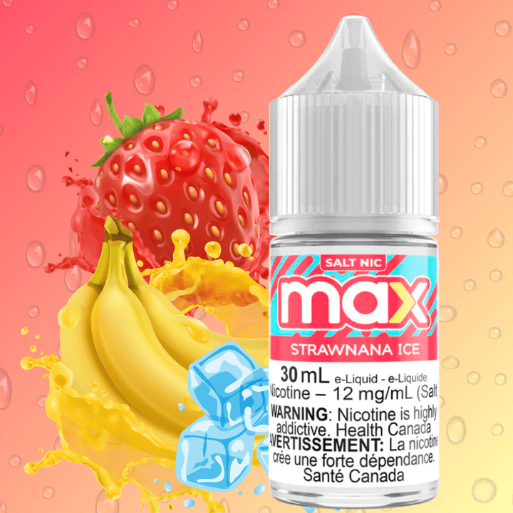 Max E-Liquid - Strawnana Ice Morden Vape SuperStore and Cannabis Manitoba Canada