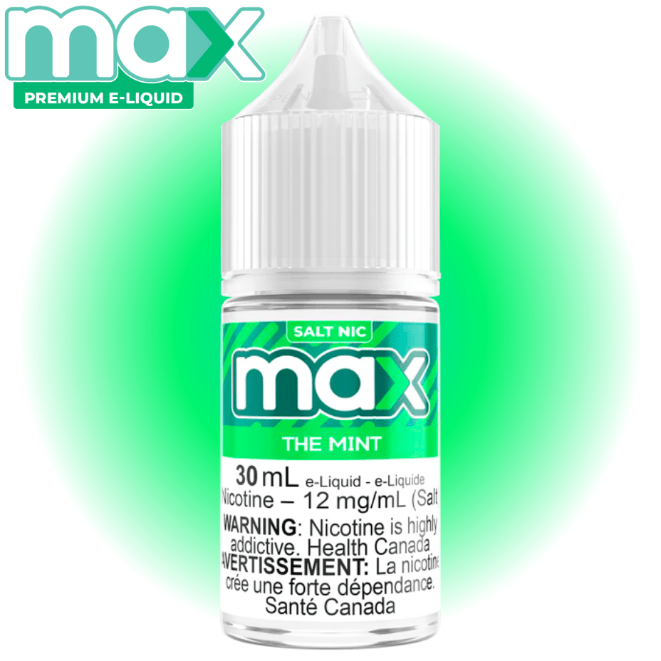 Max E-Liquid - The Mint Salt 30mL / 12mg Morden Vape SuperStore and Cannabis Manitoba Canada