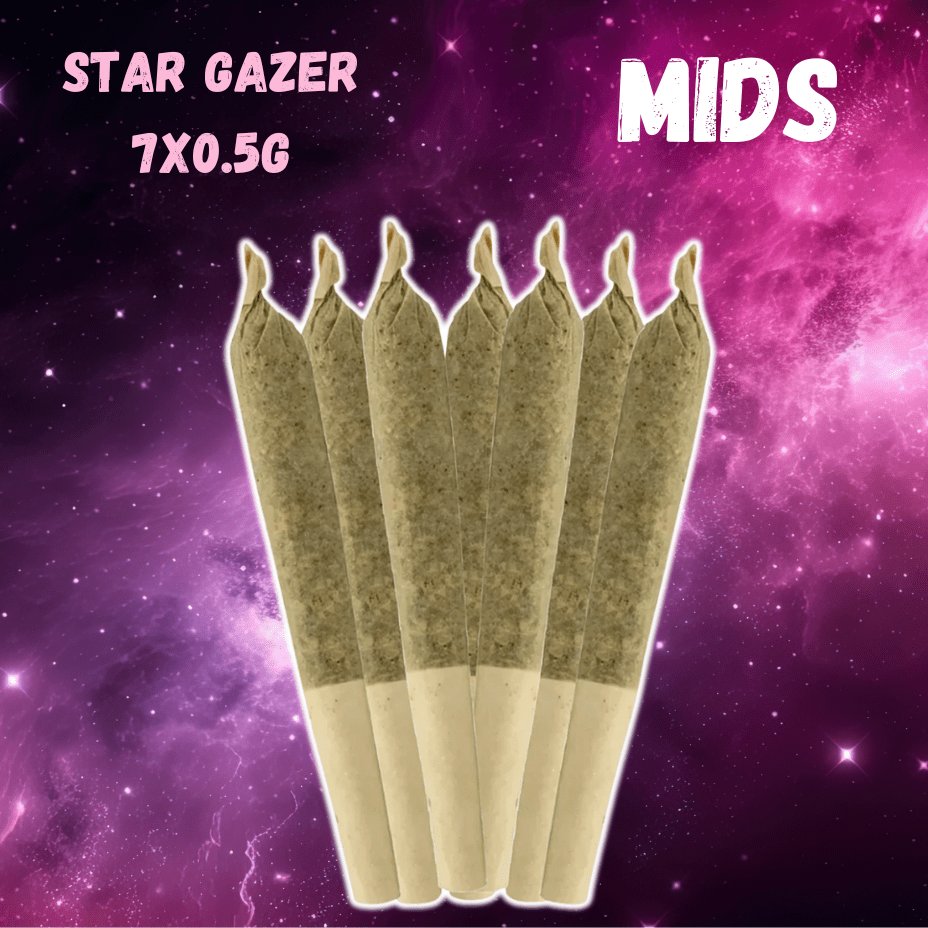 Mids Star Gazer Indica Pre-rolls 7x0.5g 7x0.5g Morden Vape SuperStore and Cannabis Manitoba Canada