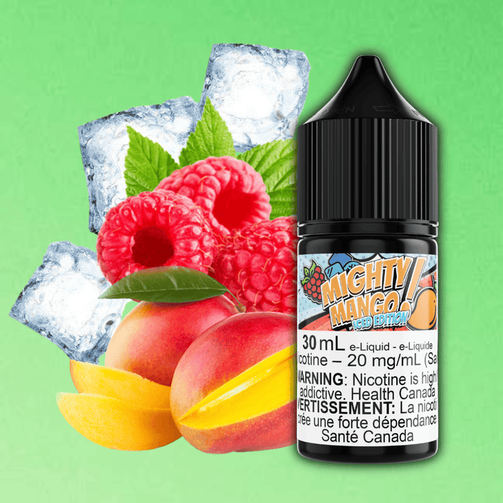 Mighty Mango Iced Salt by Maverick E-Liquid Morden Vape SuperStore and Cannabis Manitoba Canada