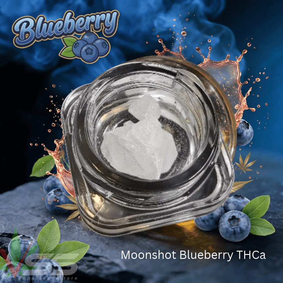 Moonshot Blueberry THC-A Liquid Diamonds/Sauce - 1g Morden Vape SuperStore and Cannabis Manitoba Canada