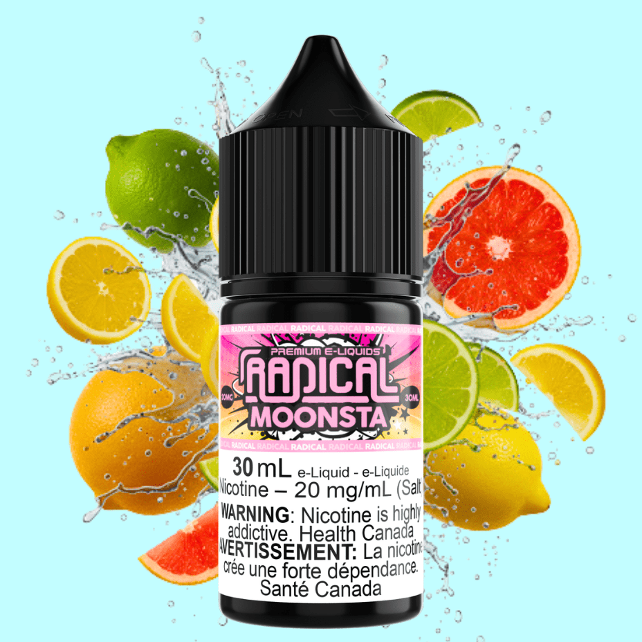 Moonsta Salt Nic by Radical E-liquid Morden Vape SuperStore and Cannabis Manitoba Canada