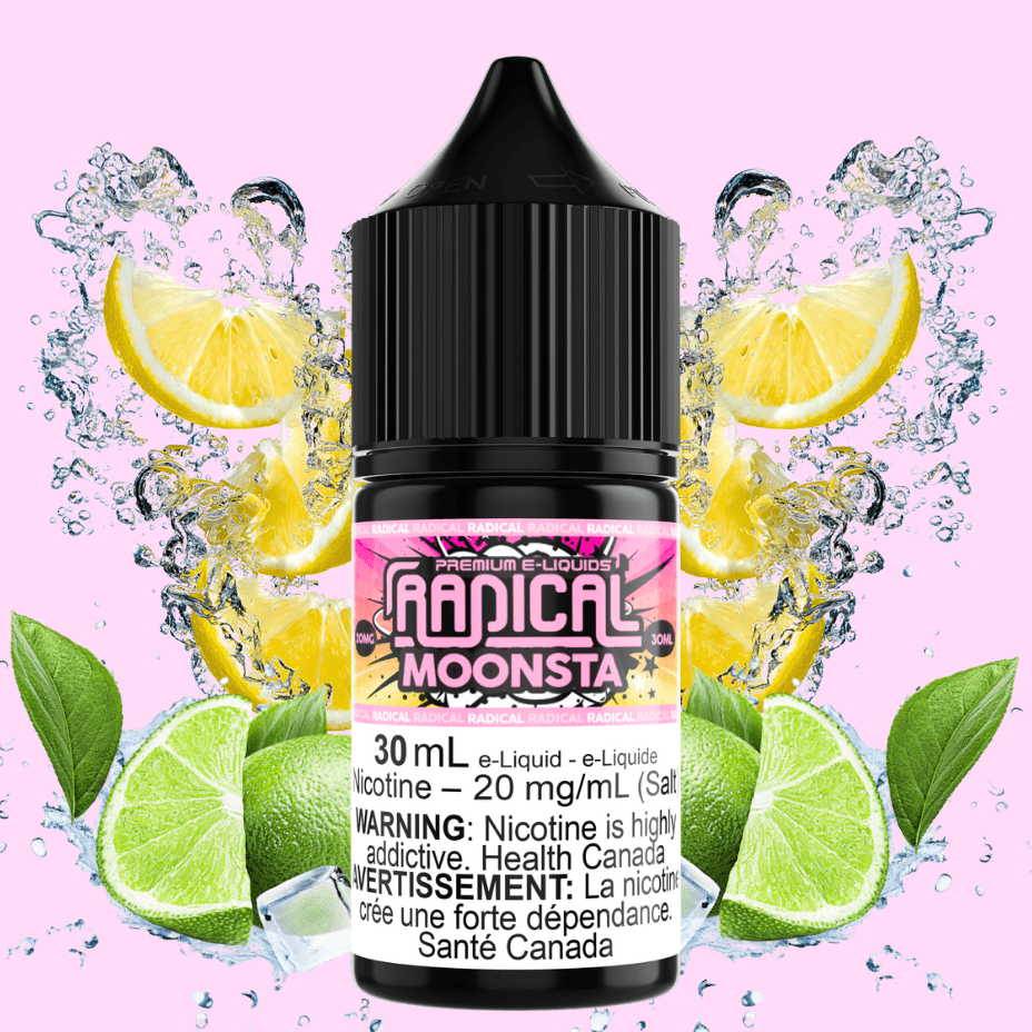 Moonsta Salt Nic by Radical E-liquid Morden Vape SuperStore and Cannabis Manitoba Canada