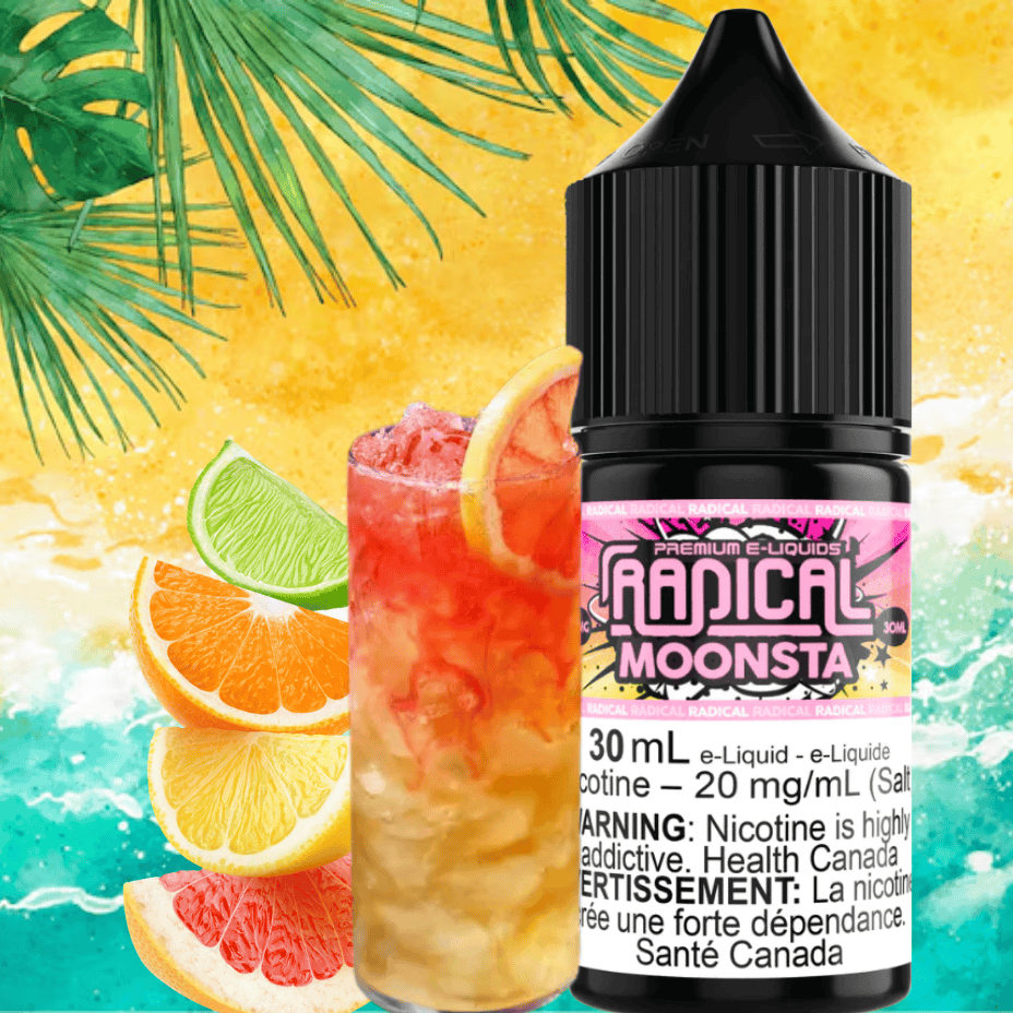 Moonsta Salt Nic by Radical E-liquid Morden Vape SuperStore and Cannabis Manitoba Canada