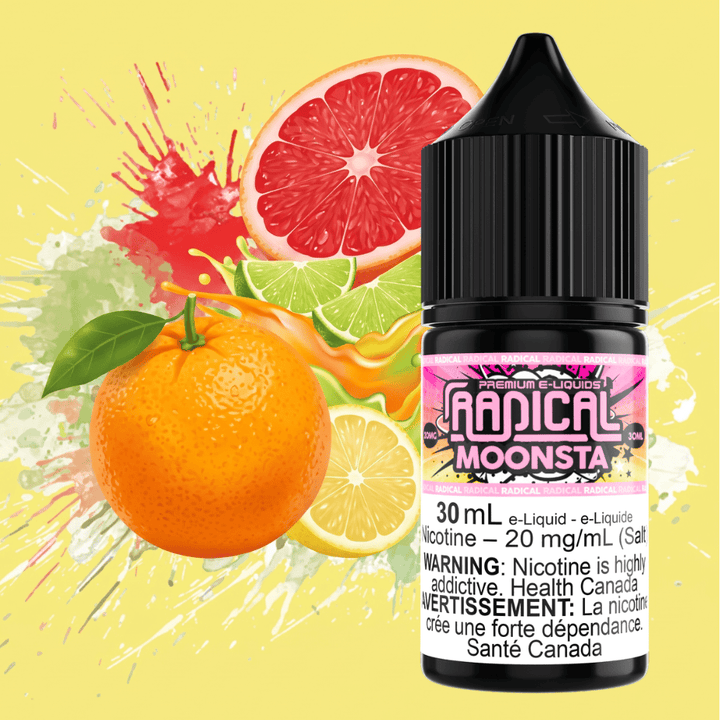 Moonsta Salt Nic by Radical E-liquid Morden Vape SuperStore and Cannabis Manitoba Canada