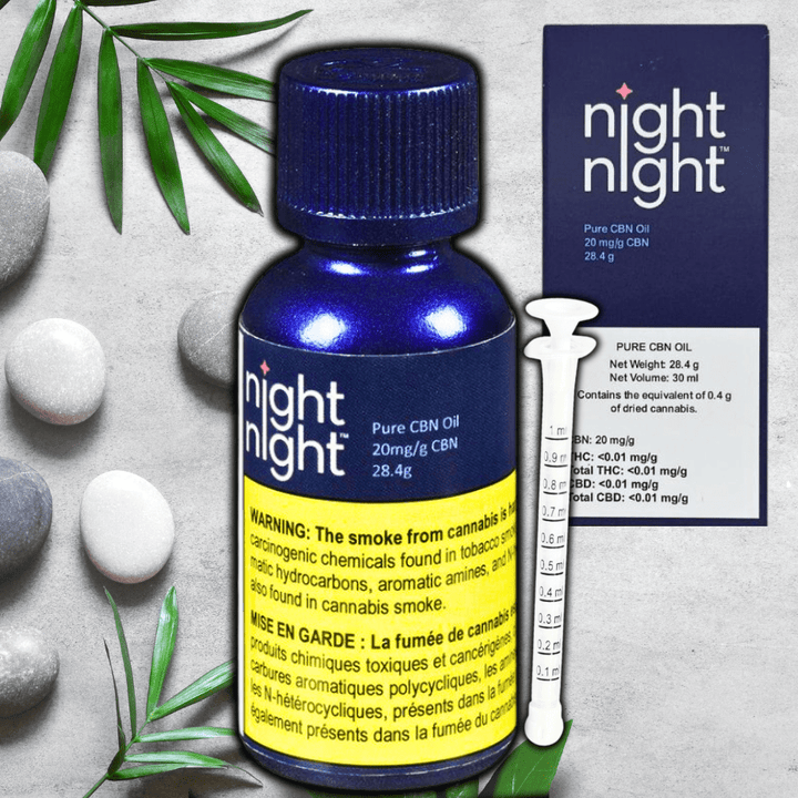 NightNight Pure CBN Oil-30ml 30ml Morden Vape SuperStore and Cannabis Manitoba Canada