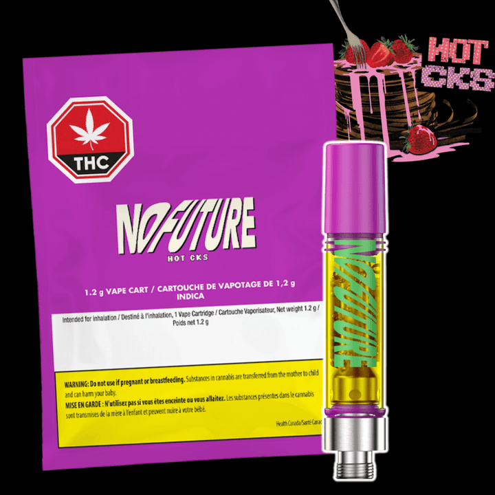 No Future Hot Cks Indica 510 Cartridge-1.2g 1.2g Morden Vape SuperStore and Cannabis Manitoba Canada