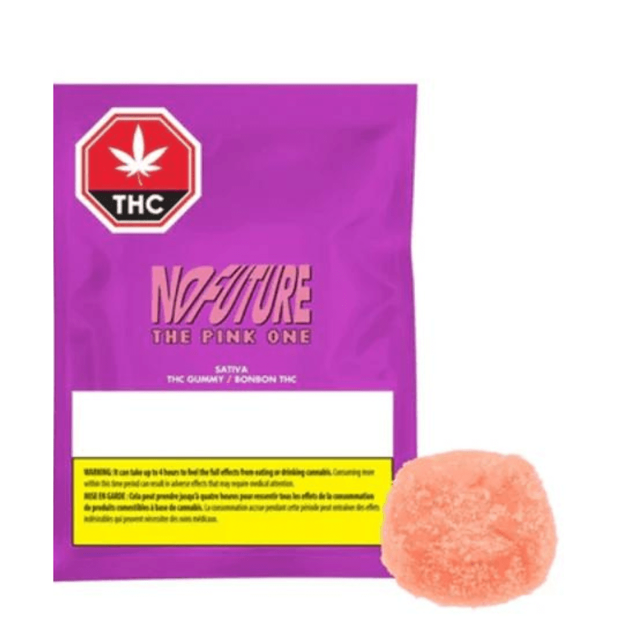 No Future The Pink One Sativa Gummy-1x10mg 1x10mg Morden Vape SuperStore and Cannabis Manitoba Canada