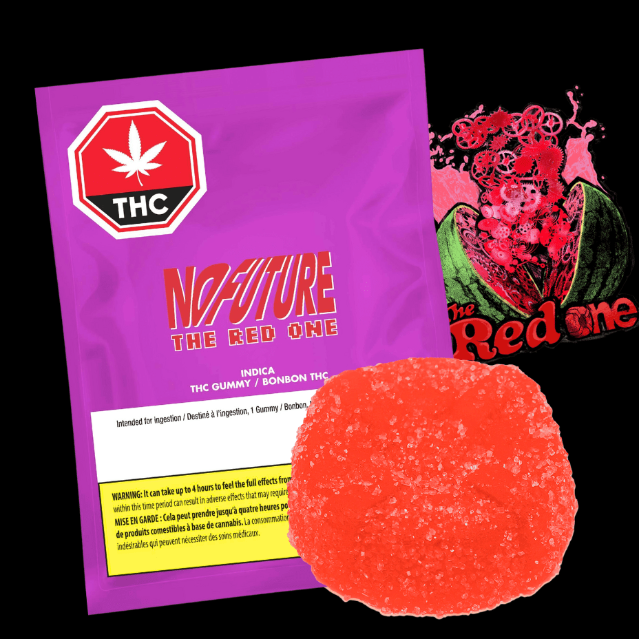 No Future The Red One Gummy-1x10mg Morden Vape SuperStore and Cannabis Manitoba Canada