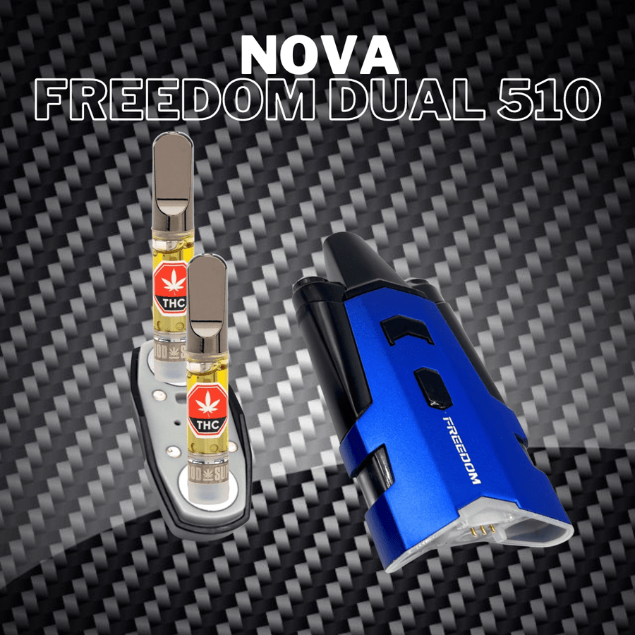 Nova 510 Batteries Nova Freedom Dual 510 Thread Vaporizer-Morden Vape SuperStore & Cannabis Dispensary, MB, Canada