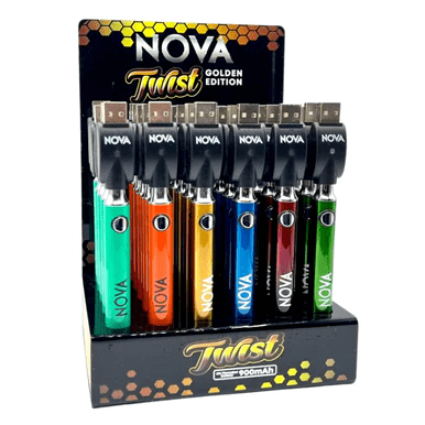 Nova 510 Batteries Nova Twist 900mAh 510 Battery-Morden Vape SuperStore & Cannabis
