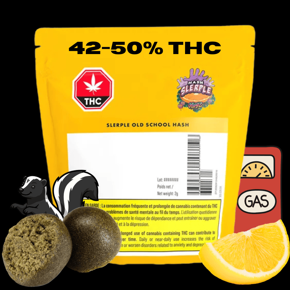 Nugz Slerple Old School Hash Hybrid - 2g Morden Vape SuperStore and Cannabis Manitoba Canada