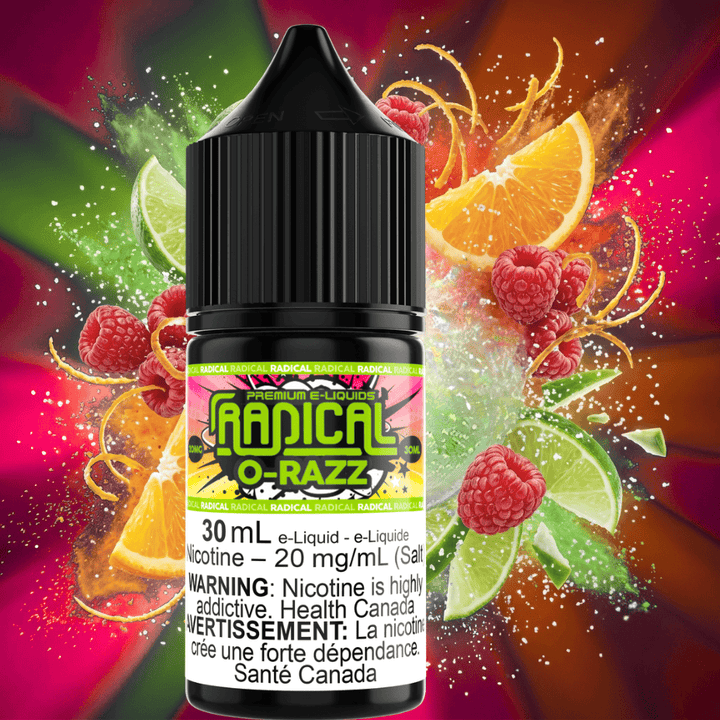 O-Razz Salt Nic by Radical E-liquid Morden Vape SuperStore and Cannabis Manitoba Canada