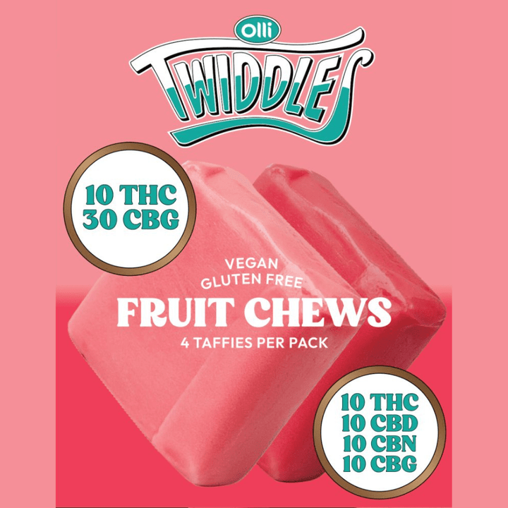 Olli Twiddles 1:1:1:1 Original Cherry Taffy Morden Vape SuperStore and Cannabis Manitoba Canada