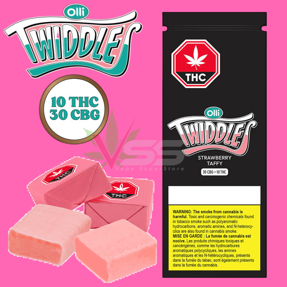 Olli Twiddles 3:1 Original Strawberry Taffy Morden Vape SuperStore and Cannabis Manitoba Canada