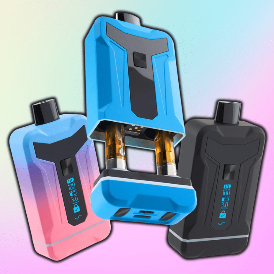 Ooze Duet Dual Cart 510 Thread Battery-650mAh Morden Vape SuperStore and Cannabis Manitoba Canada