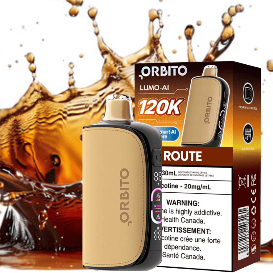 Orbito Lumo-AI 120K Disposable Vape-Route 120000 / 20mg Morden Vape SuperStore and Cannabis Manitoba Canada