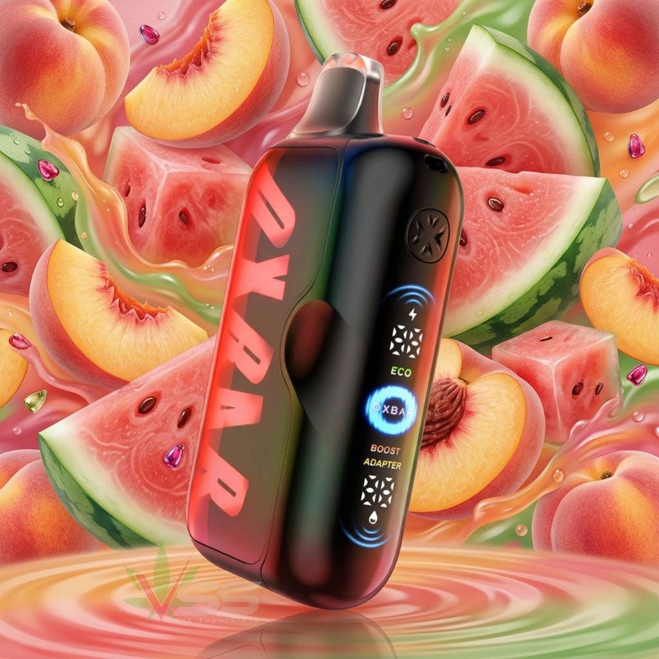 Oxbar G100K Disposable Vape - Peach Watermelon 100K / 20mg Morden Vape SuperStore and Cannabis Manitoba Canada