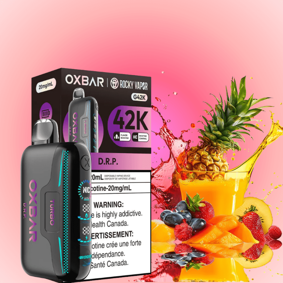 Oxbar G42k Disposable Vape - D.R.P. 20mg / 42000 Morden Vape SuperStore and Cannabis Manitoba Canada
