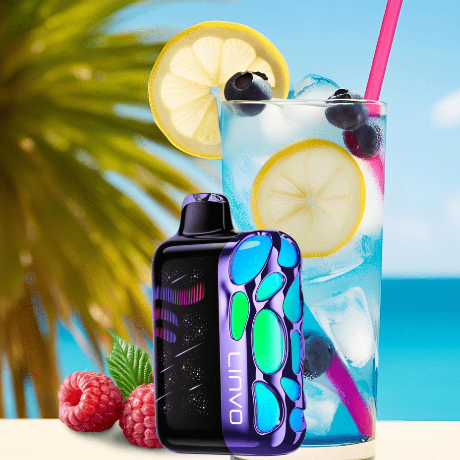 Oxbar Linvo Rave 60k Disposable Vape-Blueberry Raspberry Lemon Morden Vape SuperStore and Cannabis Manitoba Canada