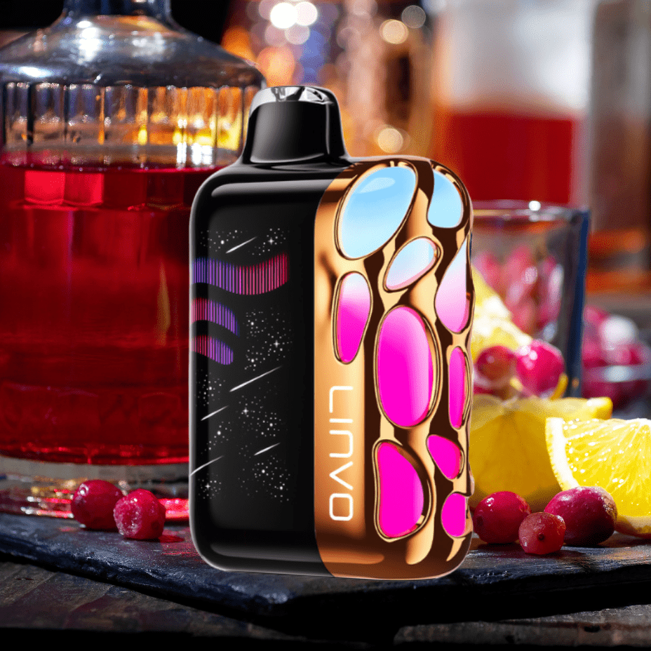 Oxbar Linvo Rave 60k Disposable Vape-Cranberry Orange Morden Vape SuperStore and Cannabis Manitoba Canada