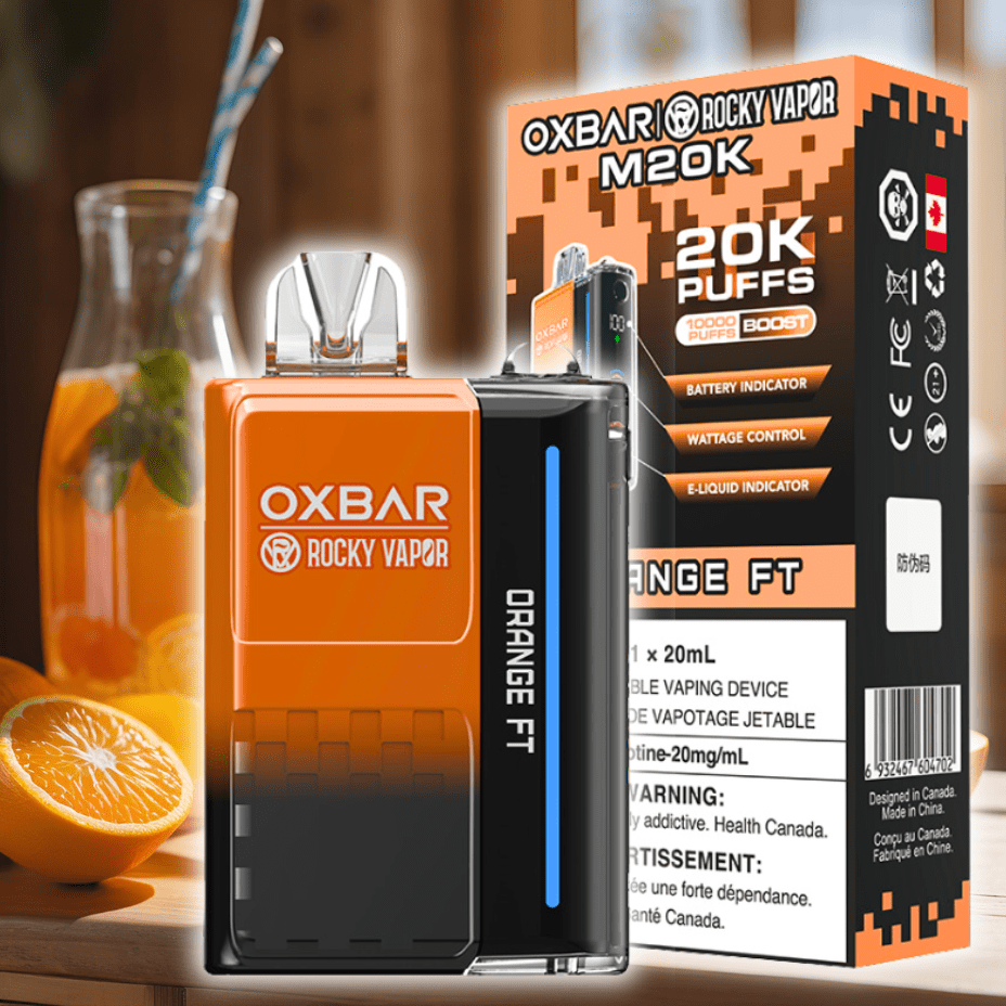 OXBAR M20K Disposable Vape - Orange FT 20000 Morden Vape SuperStore and Cannabis Manitoba Canada