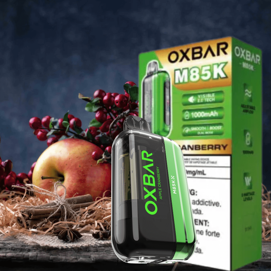Oxbar M85K Disposable Vape - Apple Cranberry Morden Vape SuperStore and Cannabis Manitoba Canada