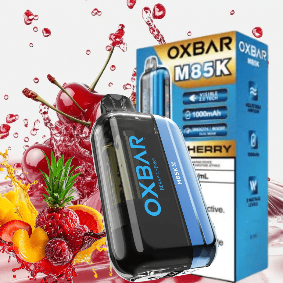 Oxbar M85K Disposable Vape - Berry Cherry Morden Vape SuperStore and Cannabis Manitoba Canada