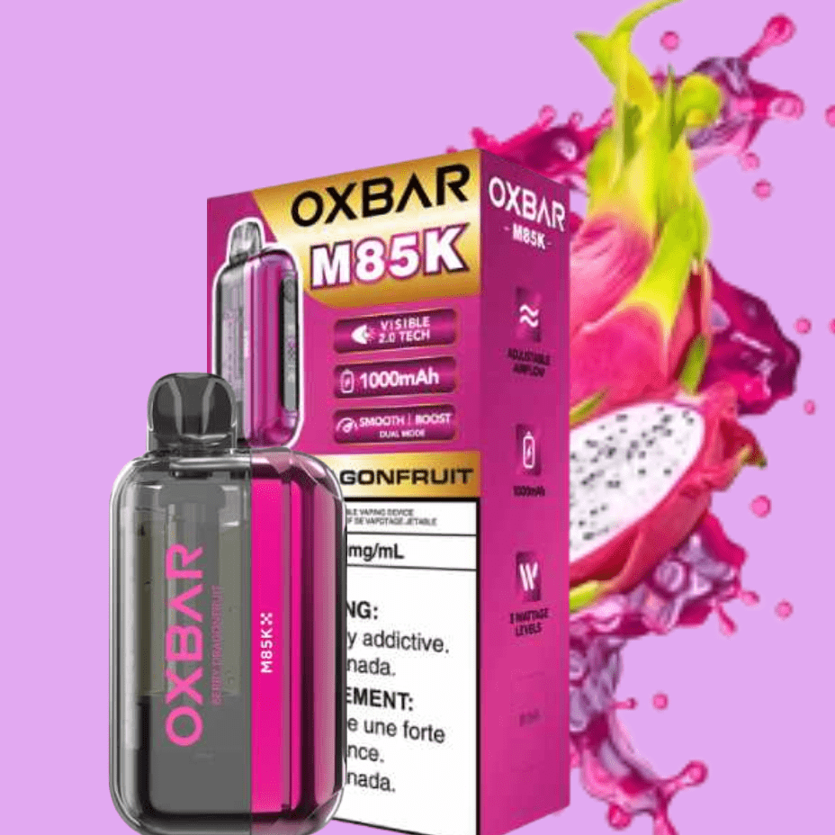 Oxbar M85K Disposable Vape - Berry Dragonfruit Morden Vape SuperStore and Cannabis Manitoba Canada