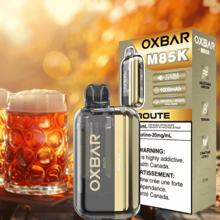 Oxbar M85K Disposable Vape - Route Morden Vape SuperStore and Cannabis Manitoba Canada