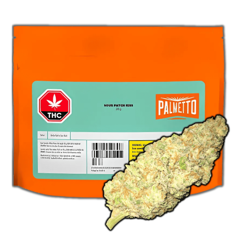 Palmetto Sour Patch Kiss Sativa Flower-28g 28g Morden Vape SuperStore and Cannabis Manitoba Canada