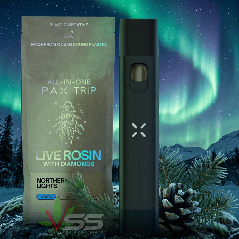 PAX Northern Lights AIO Indica Live Rosin Disposable Vape - 1g Morden Vape SuperStore and Cannabis Manitoba Canada
