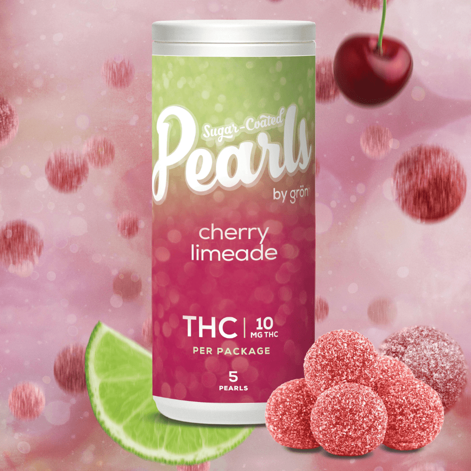 Pearls Cherry Limeade THC Gummies Morden Vape SuperStore and Cannabis Manitoba Canada