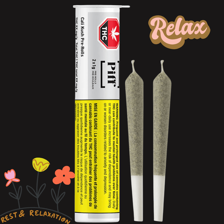 PIFF Cali Kush Pre-rolls 2x1g 2x1g Morden Vape SuperStore and Cannabis Manitoba Canada
