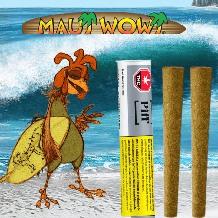 PIFF Maui Waui Sativa Pre-Roll-2x1g 2x1g Morden Vape SuperStore and Cannabis Manitoba Canada