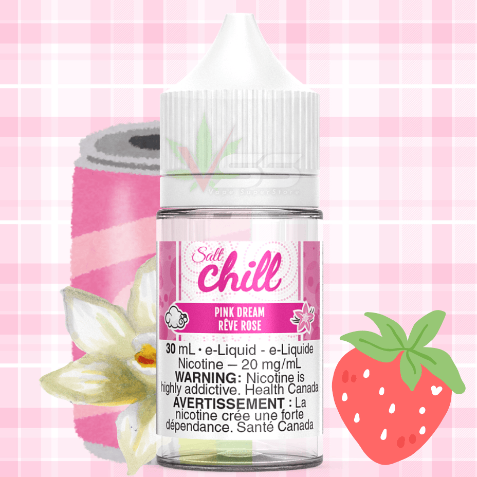 Pink Dream Salt by Chill E-liquid Morden Vape SuperStore and Cannabis Manitoba Canada