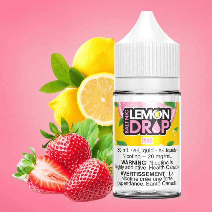 Pink Salts by Lemon Drop E-Liquid Morden Vape SuperStore and Cannabis Manitoba Canada