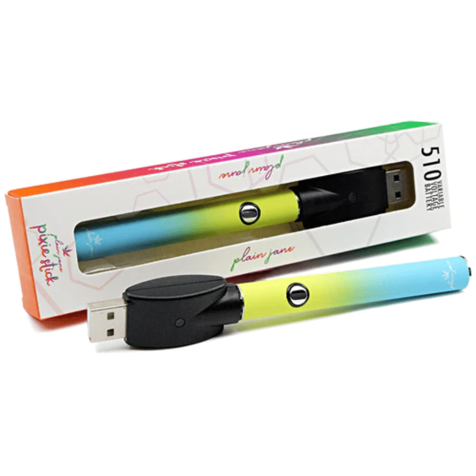 Plain Jane Pixie Stick 510 Battery 320mAh / Blue Lagoon Morden Vape SuperStore and Cannabis Manitoba Canada