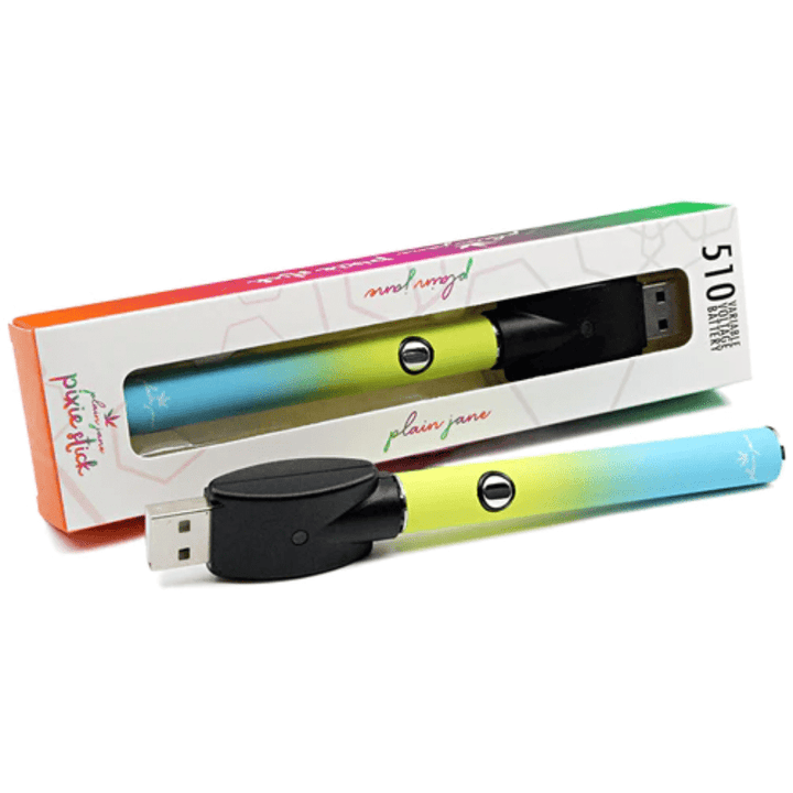 Plain Jane Pixie Stick 510 Battery 320mAh / Blue Lagoon Morden Vape SuperStore and Cannabis Manitoba Canada