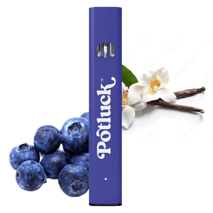 Potluck Cannabis Disposables 1g Potluck Blueberry Vanilla Disposable Vape-Morden Vape & Cannabis