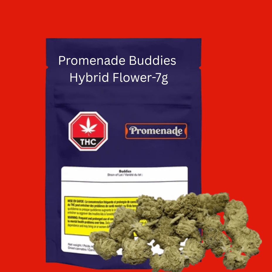 Promenade Buddies Hybrid Flower-7g 7g Morden Vape SuperStore and Cannabis Manitoba Canada