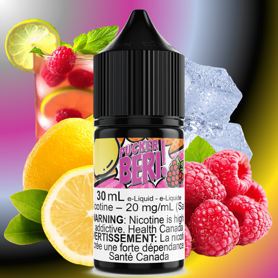 Pucker Beri Salt by Maverick E-Liquid 30mL / 12mg Morden Vape SuperStore and Cannabis Manitoba Canada
