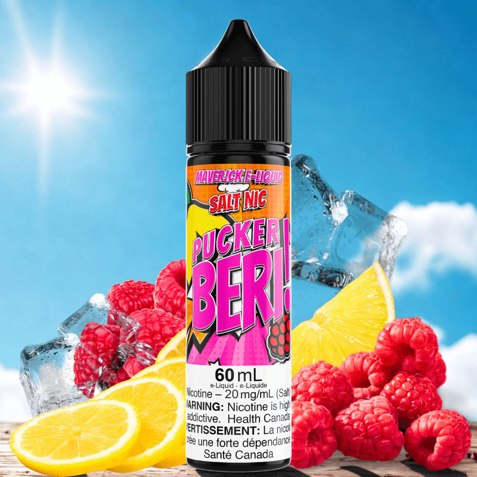Pucker Beri Salt by Maverick E-Liquid-60mL Morden Vape SuperStore and Cannabis Manitoba Canada